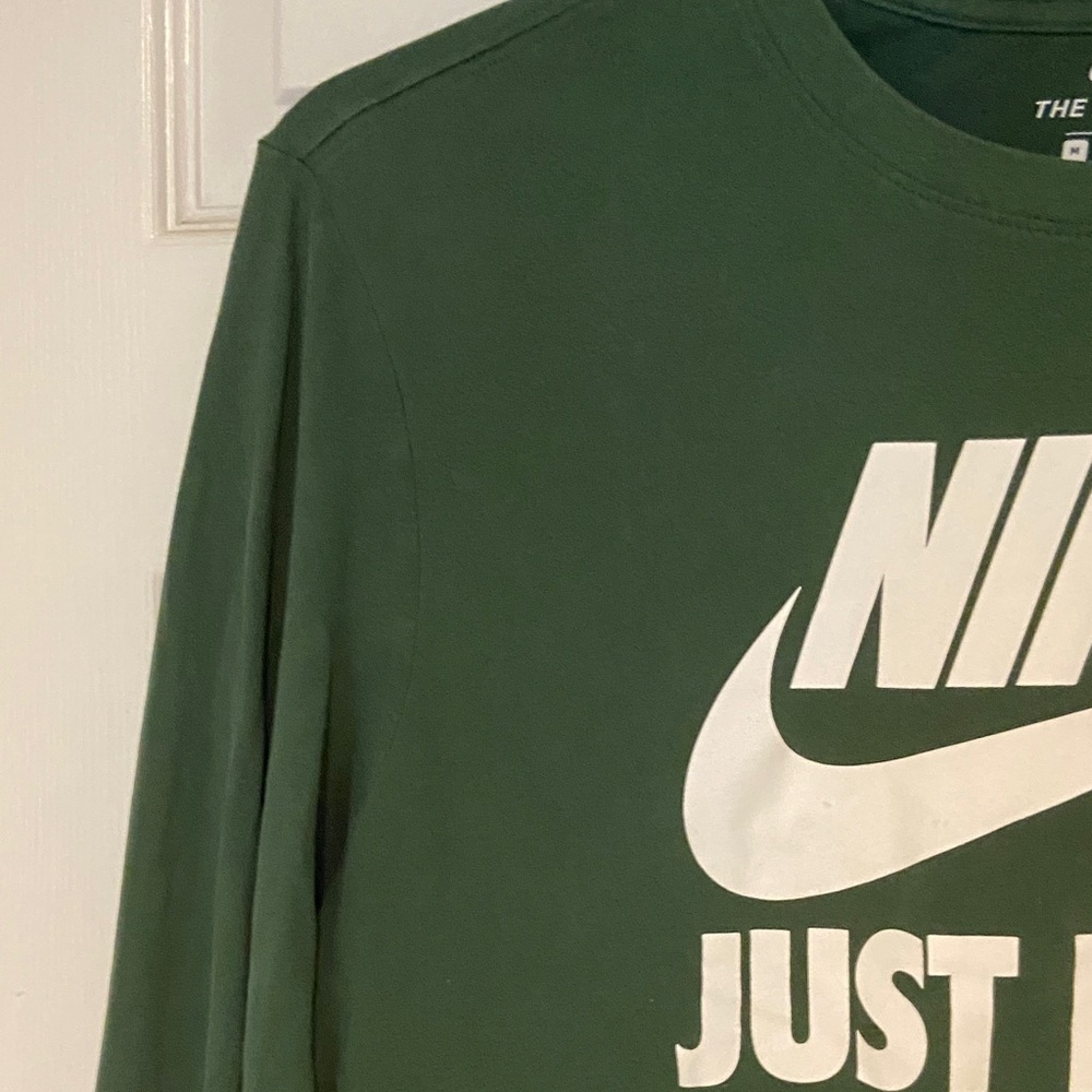 Nike Forest Green Dri-FIT Long Sleeve Shirt - Picture 3 of 6